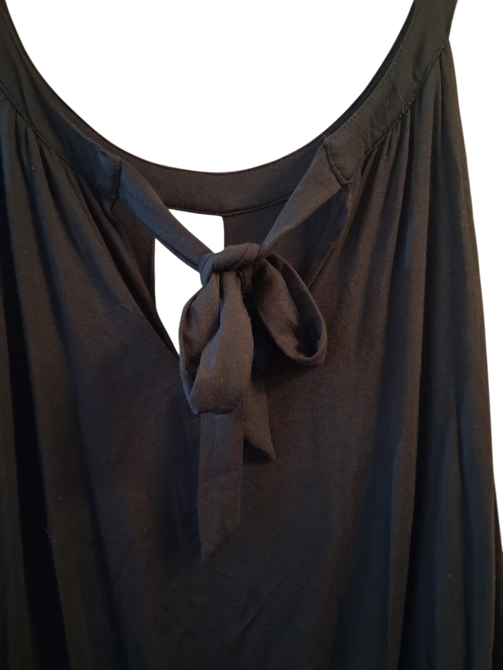 Soma Black Sleeveless High-Low Maxi Dress - Picture 6 of 7